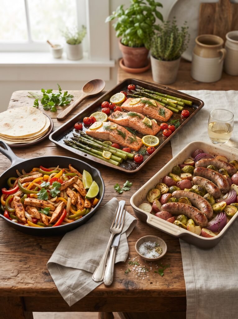 10 Easy One-Pan Dinner