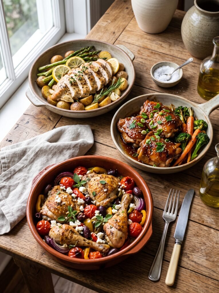 10 Juicy Baked Chicken Recipes