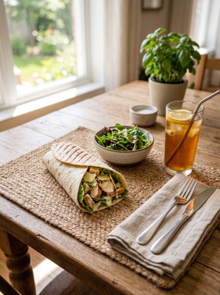 Grilled Chicken Caesar Wrap