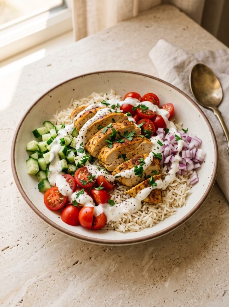 Chicken Shawarma Bowl