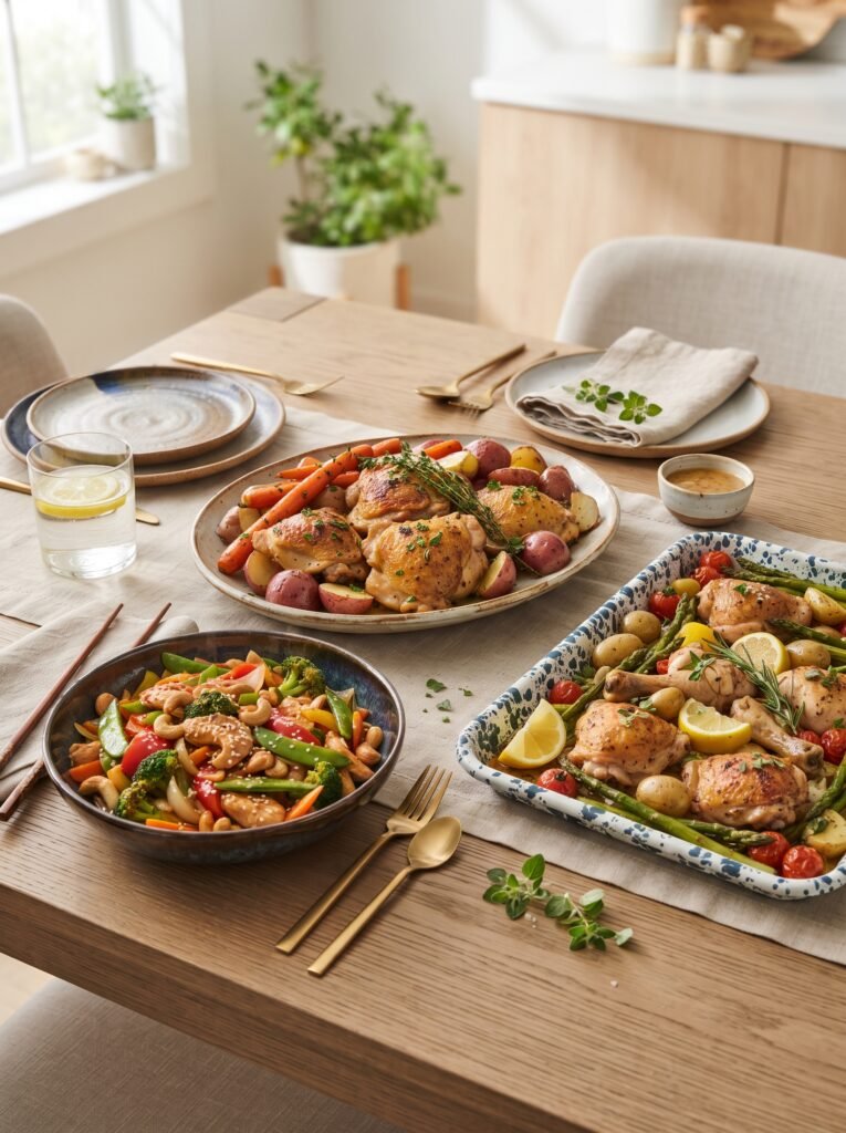 10 Easy Chicken Dinner Recipes