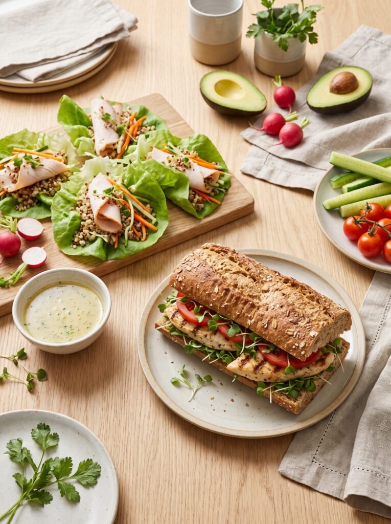 Healthy Sandwich Lunch Ideas