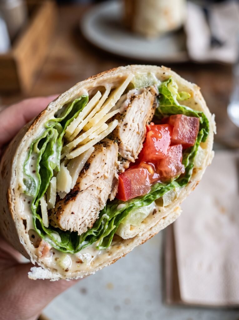 Grilled Chicken Caesar Wrap