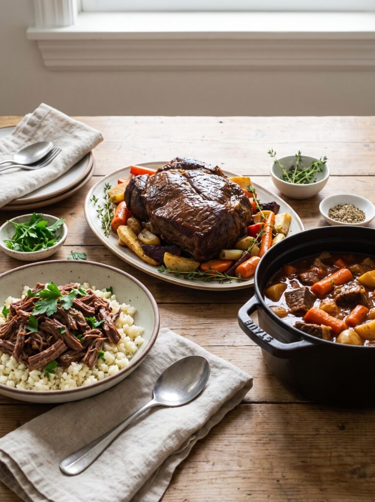 Slow Cooker Beef Recipes