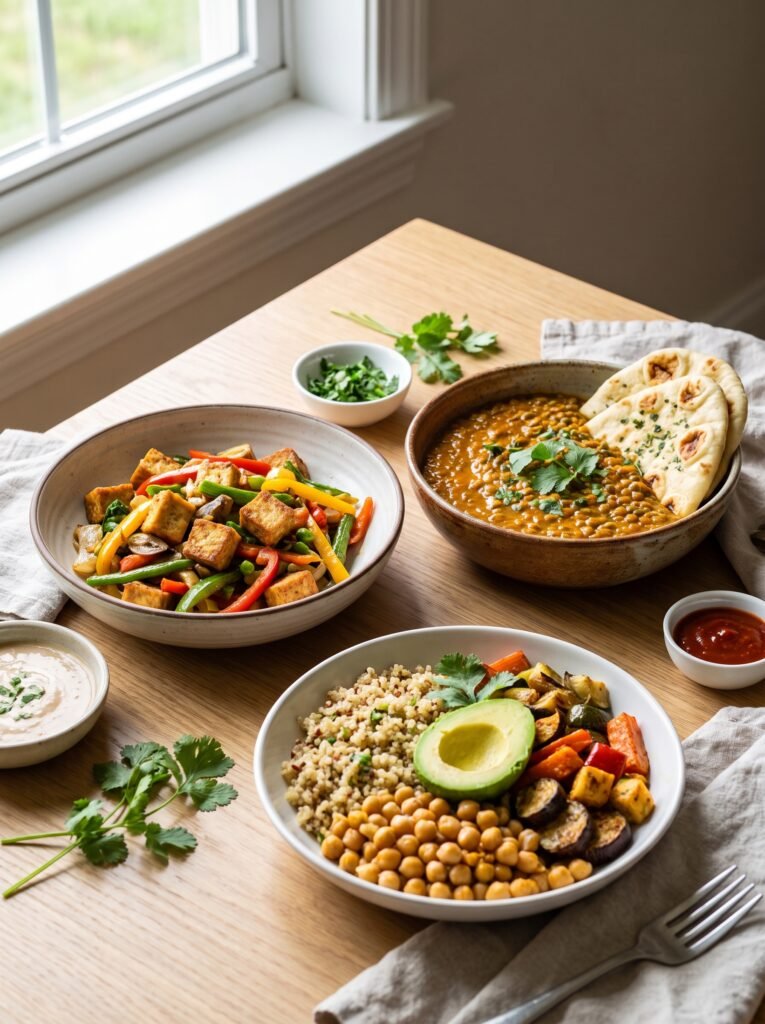 Vegan Dinner Meal Prep Ideas