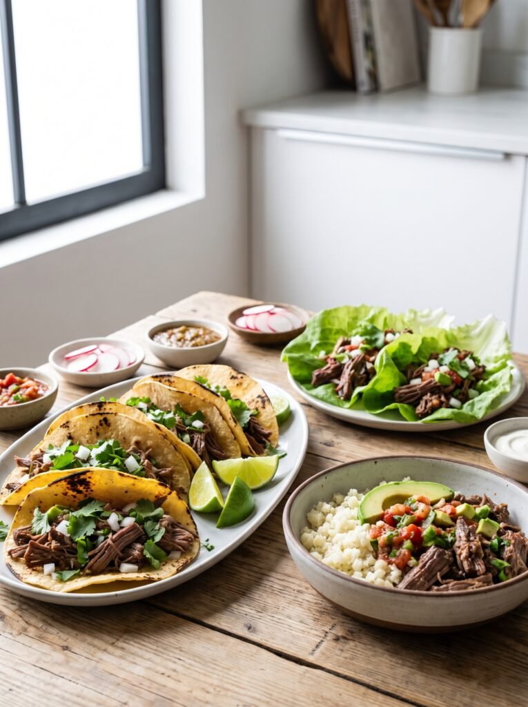 Slow Cooker Beef Tacos