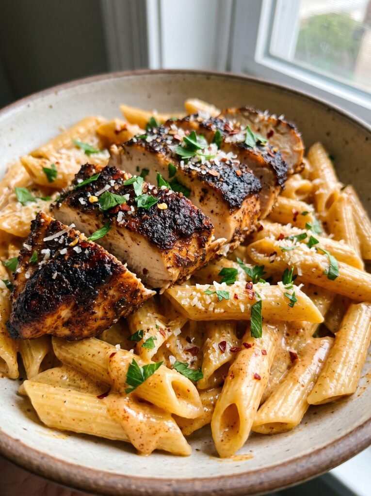 Creamy Cajun Chicken Pasta
