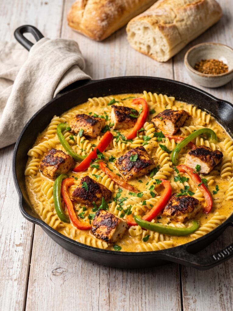 Creamy Cajun Chicken Pasta