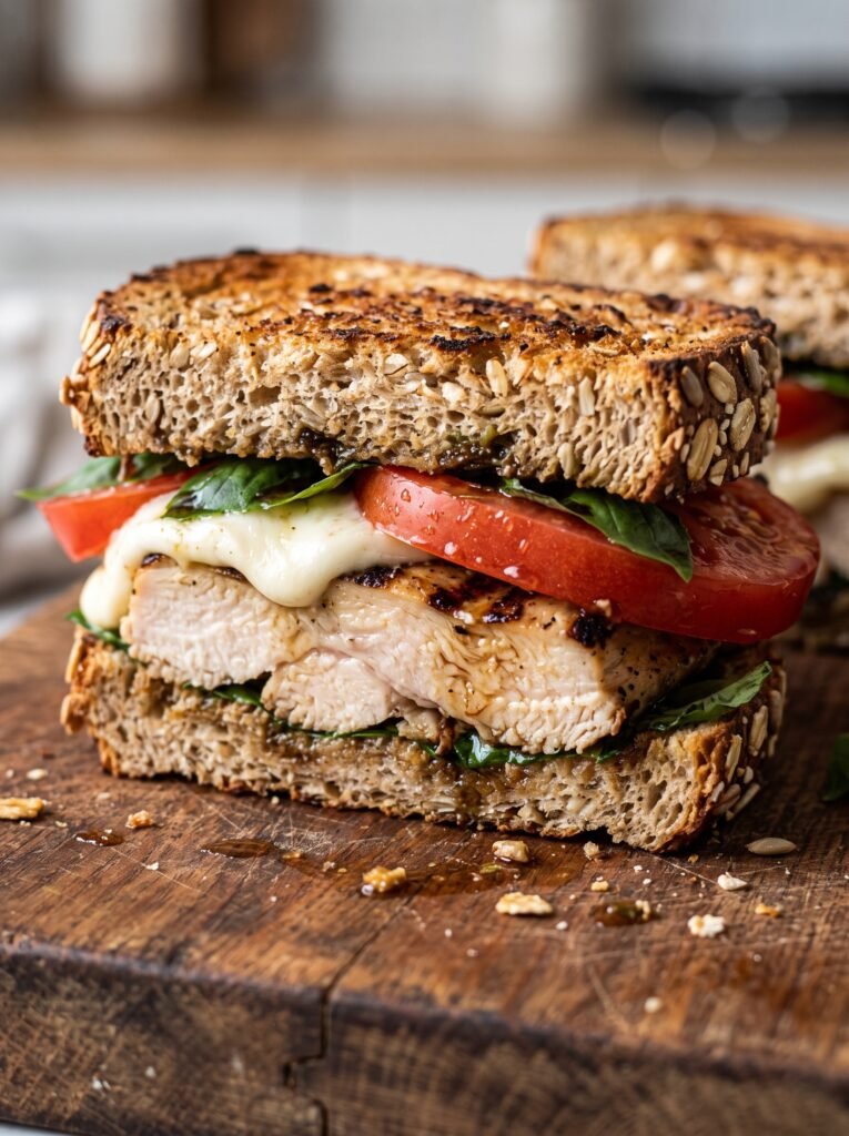 Caprese Chicken Sandwich