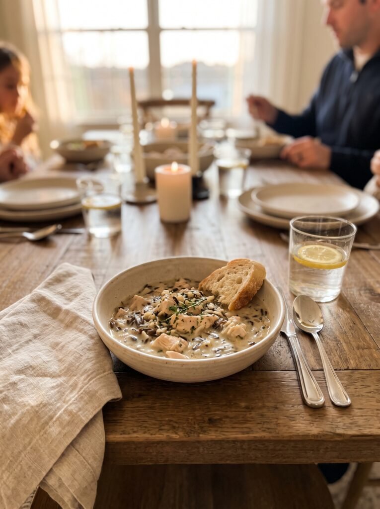 Creamy Chicken & Rice