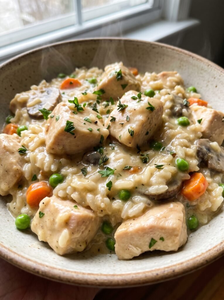 Creamy Chicken & Rice