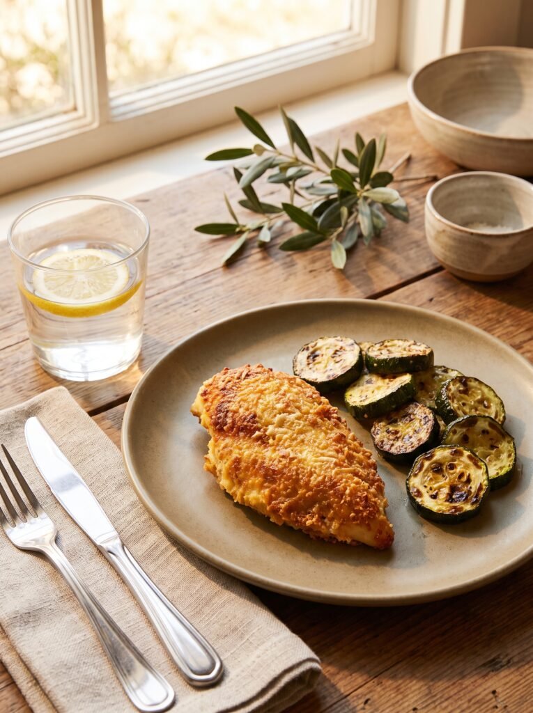 Crispy Parmesan Chicken