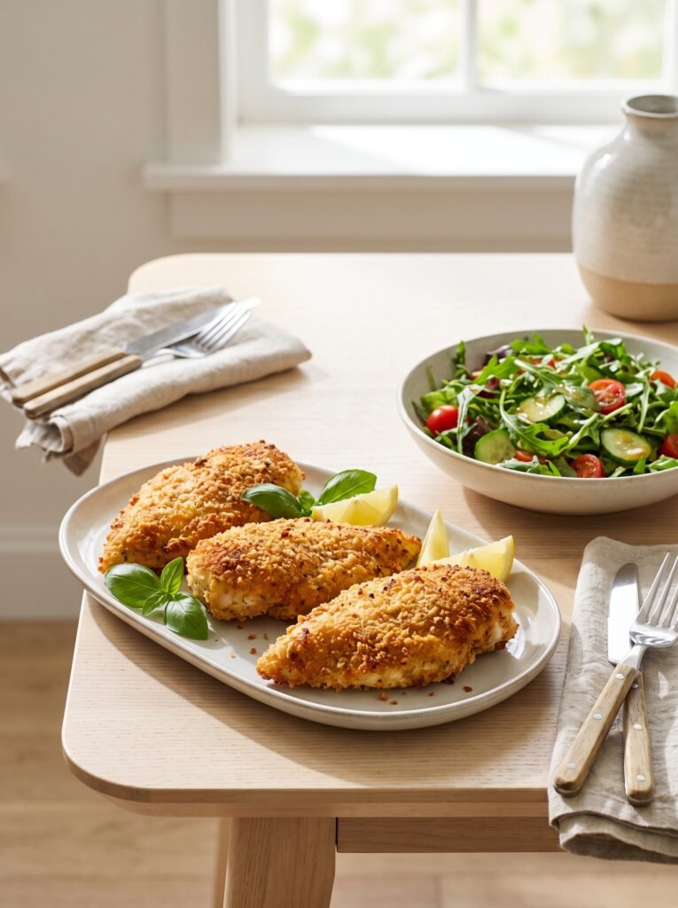 Crispy Parmesan Chicken