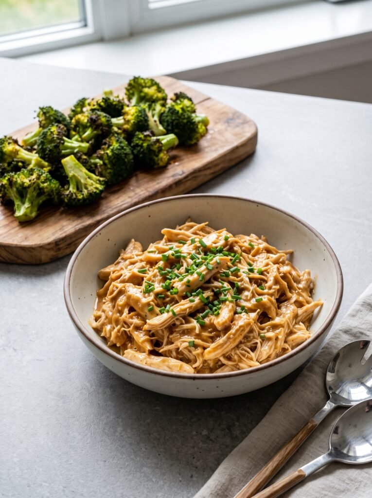 Slow Cooker Creamy Ranch Chicken