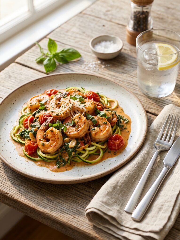 Creamy Tuscan Shrimp