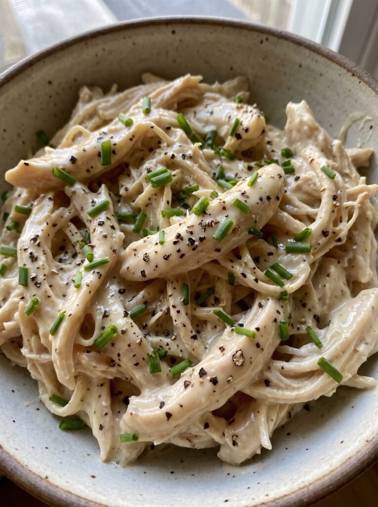 Slow Cooker Creamy Ranch Chicken