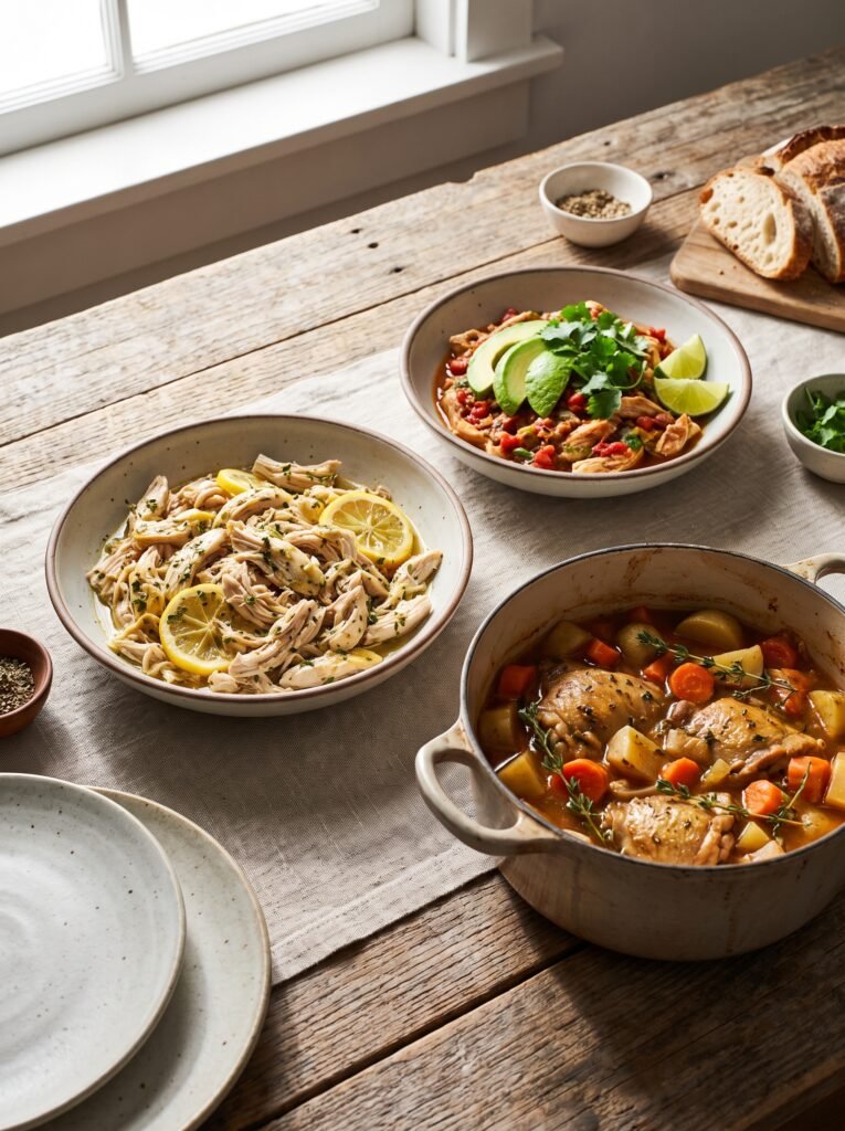 Easy Slow Cooker Chicken Recipes