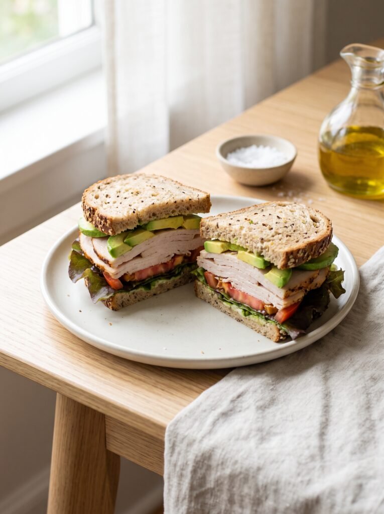 Turkey Avocado Sandwich