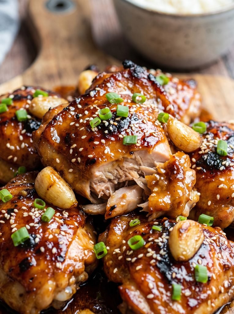 Slow Cooker Honey Garlic Chicken