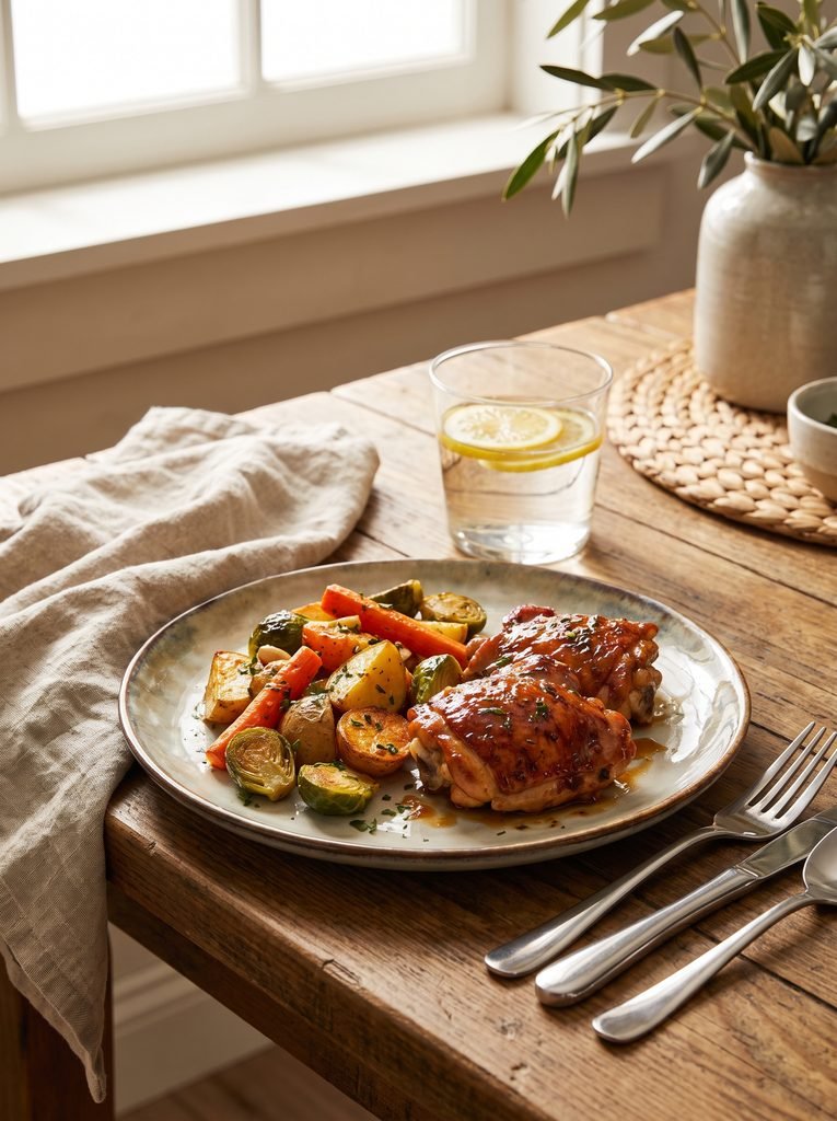Slow Cooker Honey Garlic Chicken